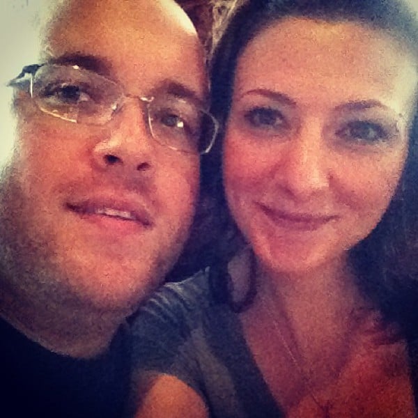 The shitty picture we took yesterday at our traditional anniversary dinner at The Keg