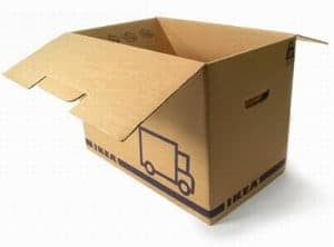 Image d'une boîte Ikéa